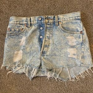 Jean shorts